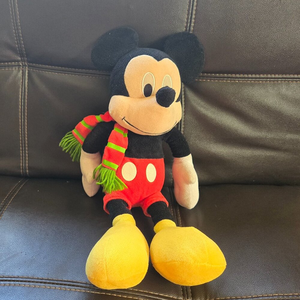 Disney 18" Mickey Mouse holiday plush